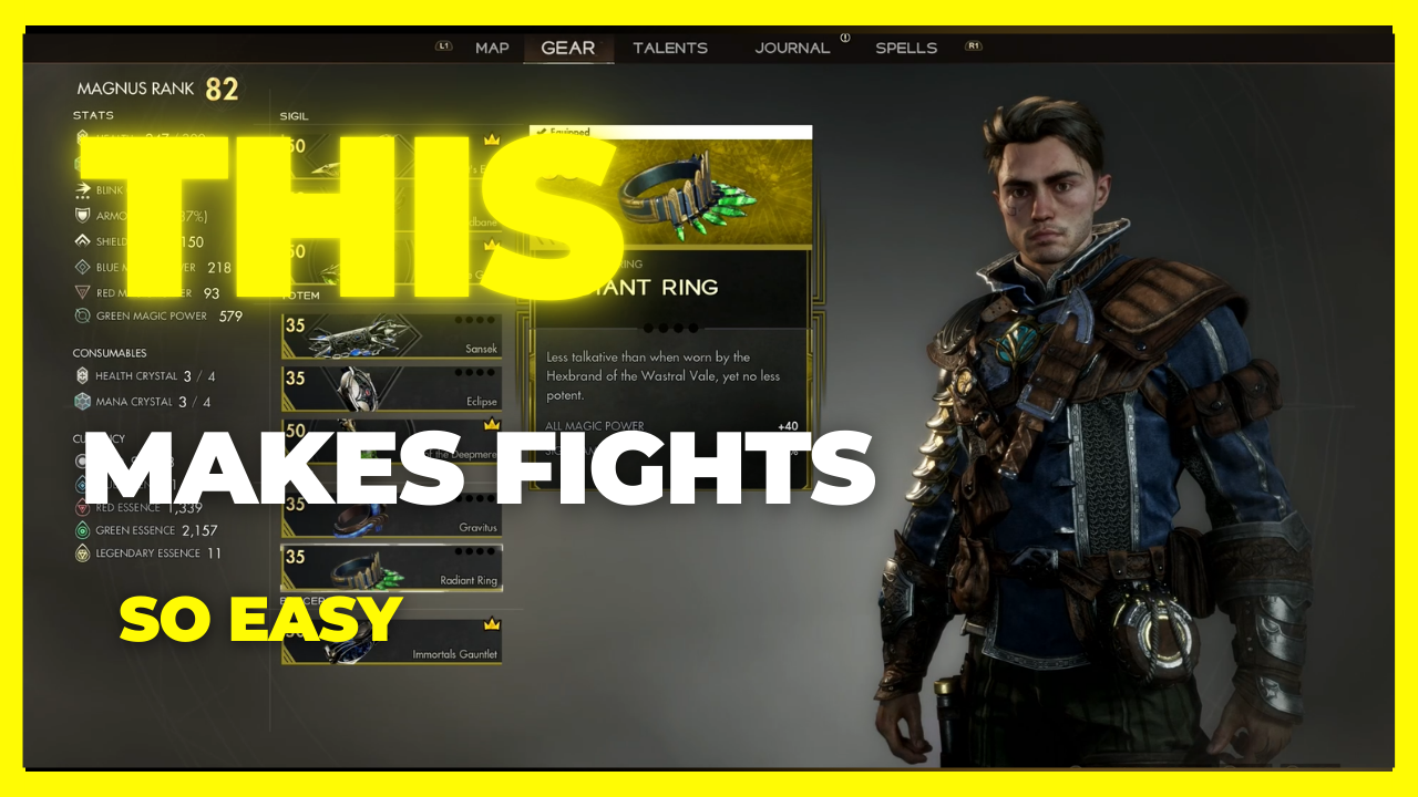 Immortals of Aveum Ideal strategy for Tip of the Spear Trophy.